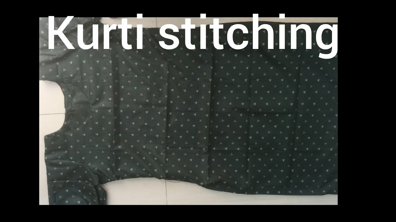 Kurti Stitching Easy Method| Kurti stitching|