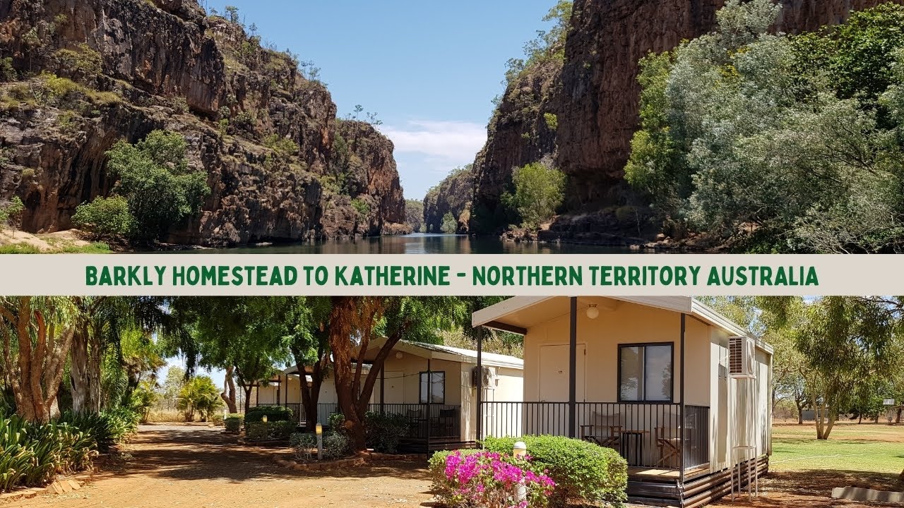 Road Trip from Barkly Homestead to Katherine Northern Territory AUSTRALIA