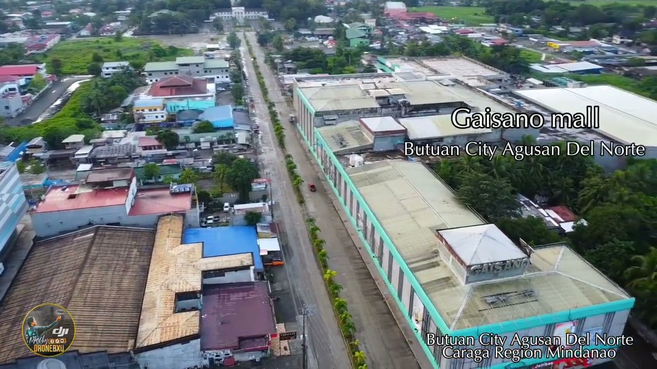 Aerial view Gaisano mall and SM-mall Butuan city Napa ka ganda talaga  Butuan city Agusan Del Norte