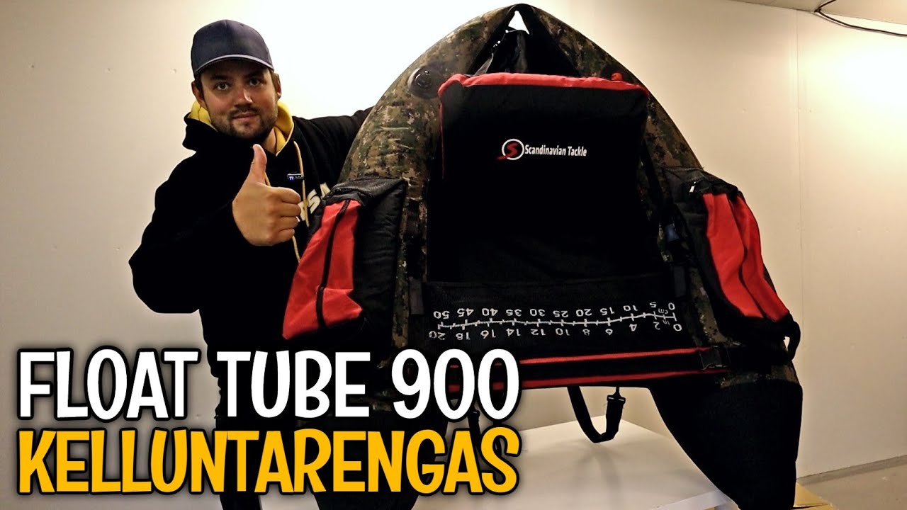 KELLUNTARENKAAN KASAAMINEN - SCANDINAVIAN TACKLE FLOAT TUBE 900