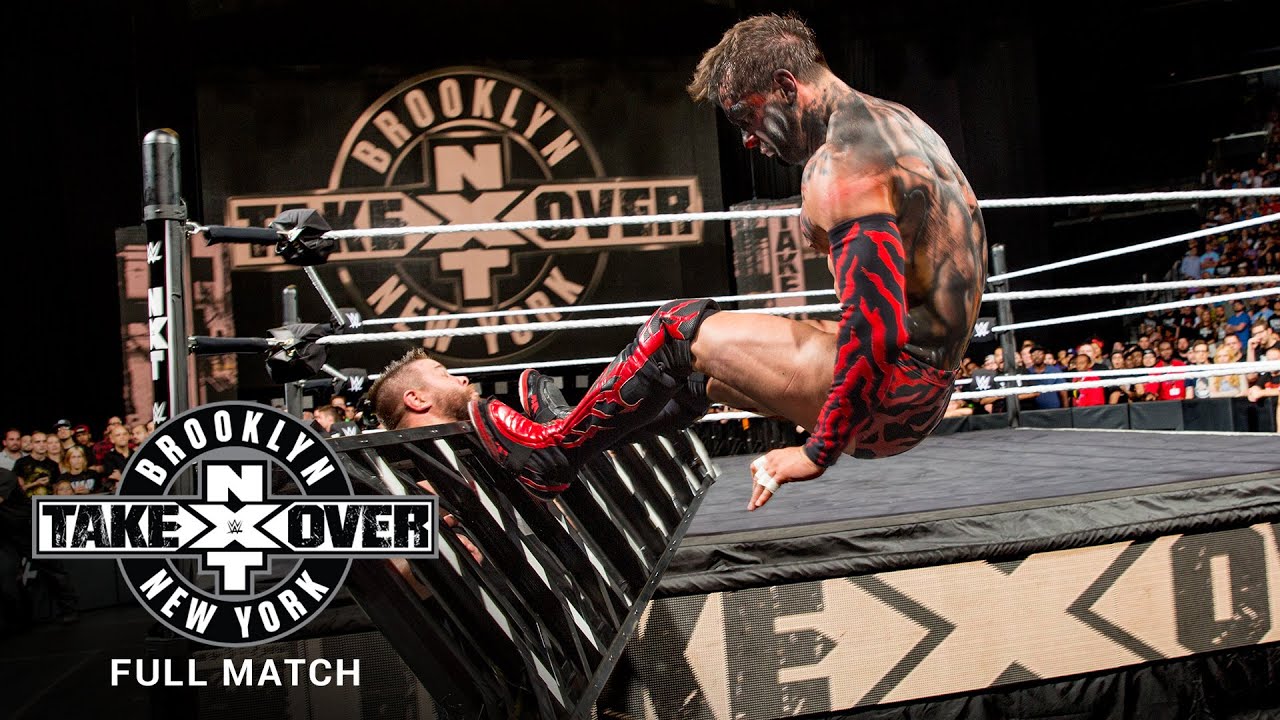 ПОЛНЫЙ МАТЧ - Финн Балор против Кевина Оуэнса – Лестничный матч за титул NXT: NXT TakeOver: Brooklyn