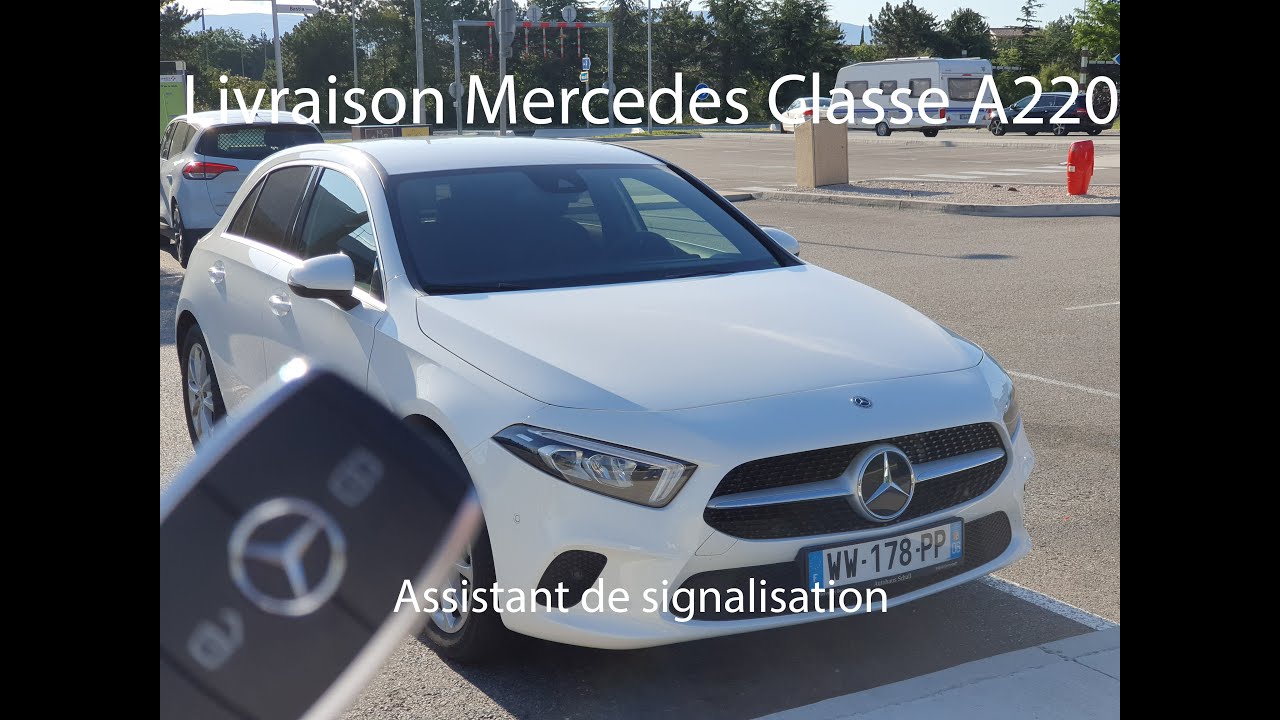 Livraison Mercedes Benz classe A220 Progressive Line - Assistant de signalisation