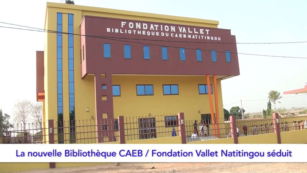 La Nouvelle Bibliothèque CAEB de Natitingou