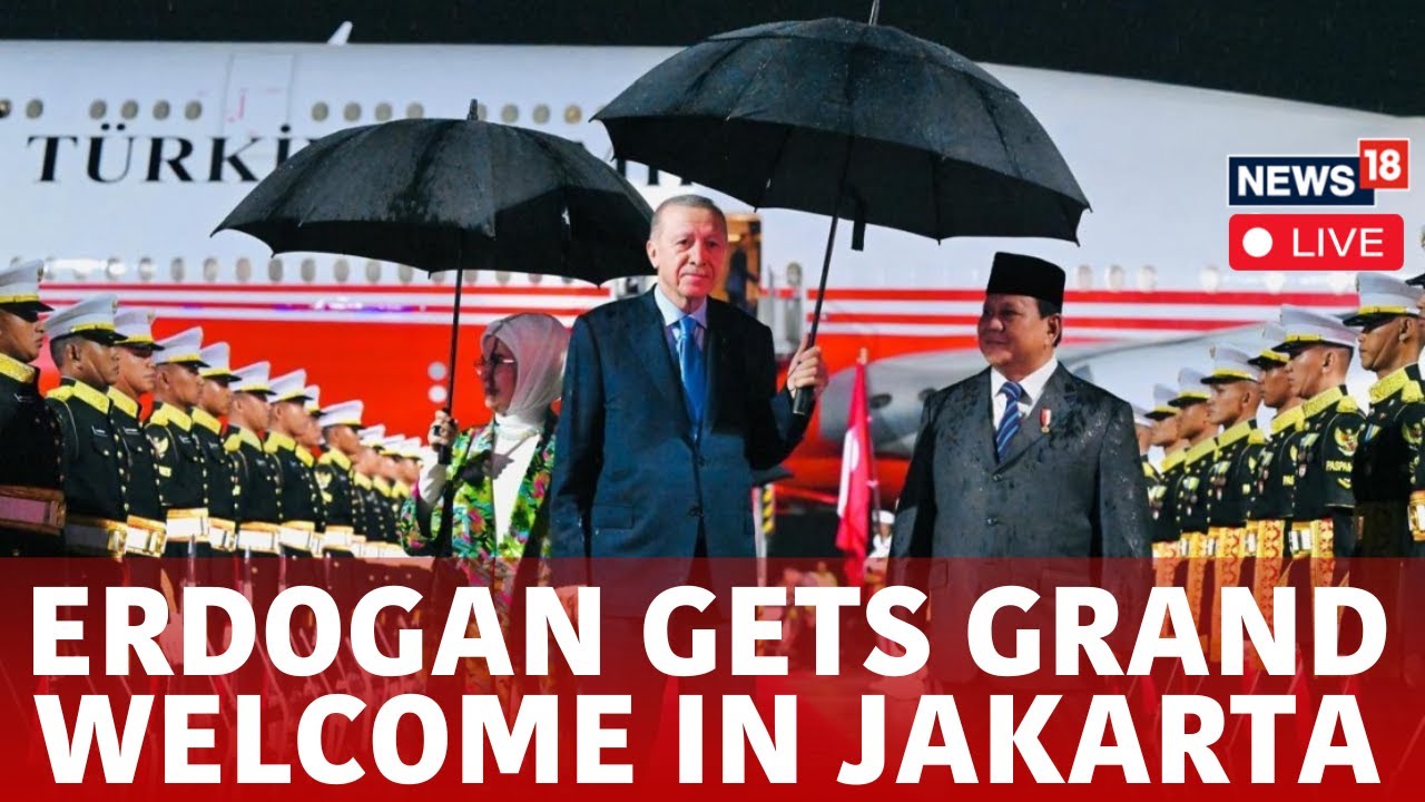 LIVE| President Erdogan Arrives In Jakarta On Official Visit To Indonesia | President Prabowo | N18G