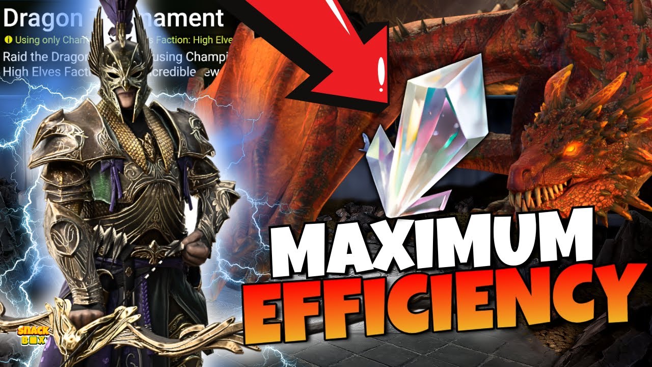 High Elves ONLY Dragon Tournament!! Othorion is a BEAST!! | Raid: Shadow Legends