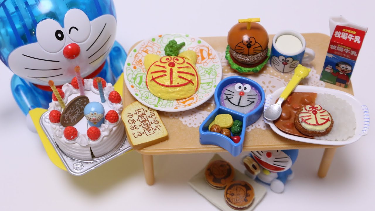 bonobos25 × jsc Doraemon Re-MeNT Miniature Figures