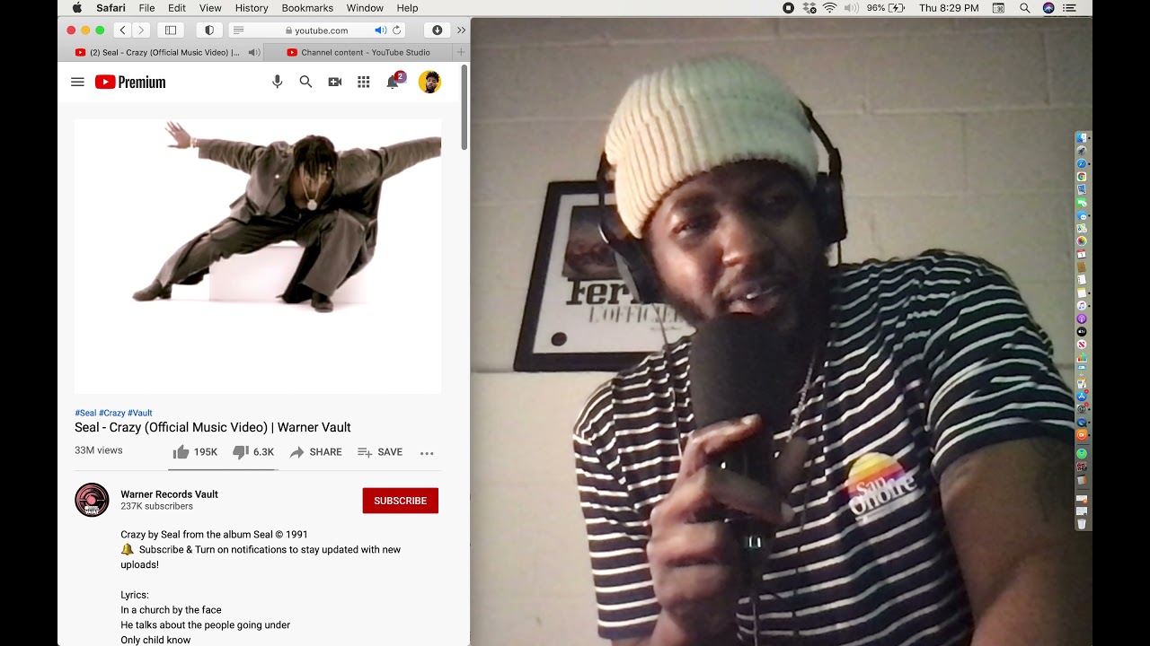 Seal - Crazy (Official Music Video) | Warner Vault (Reaction)