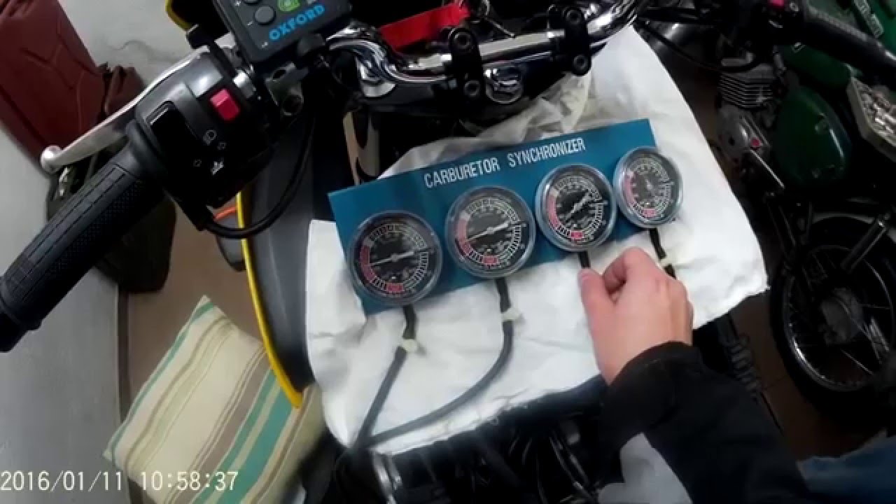 Synchronizacja gaźników FZS 600