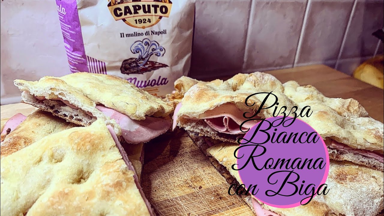 Eccezionale Pizza Bianca Romana Preparata con Metodo Biga