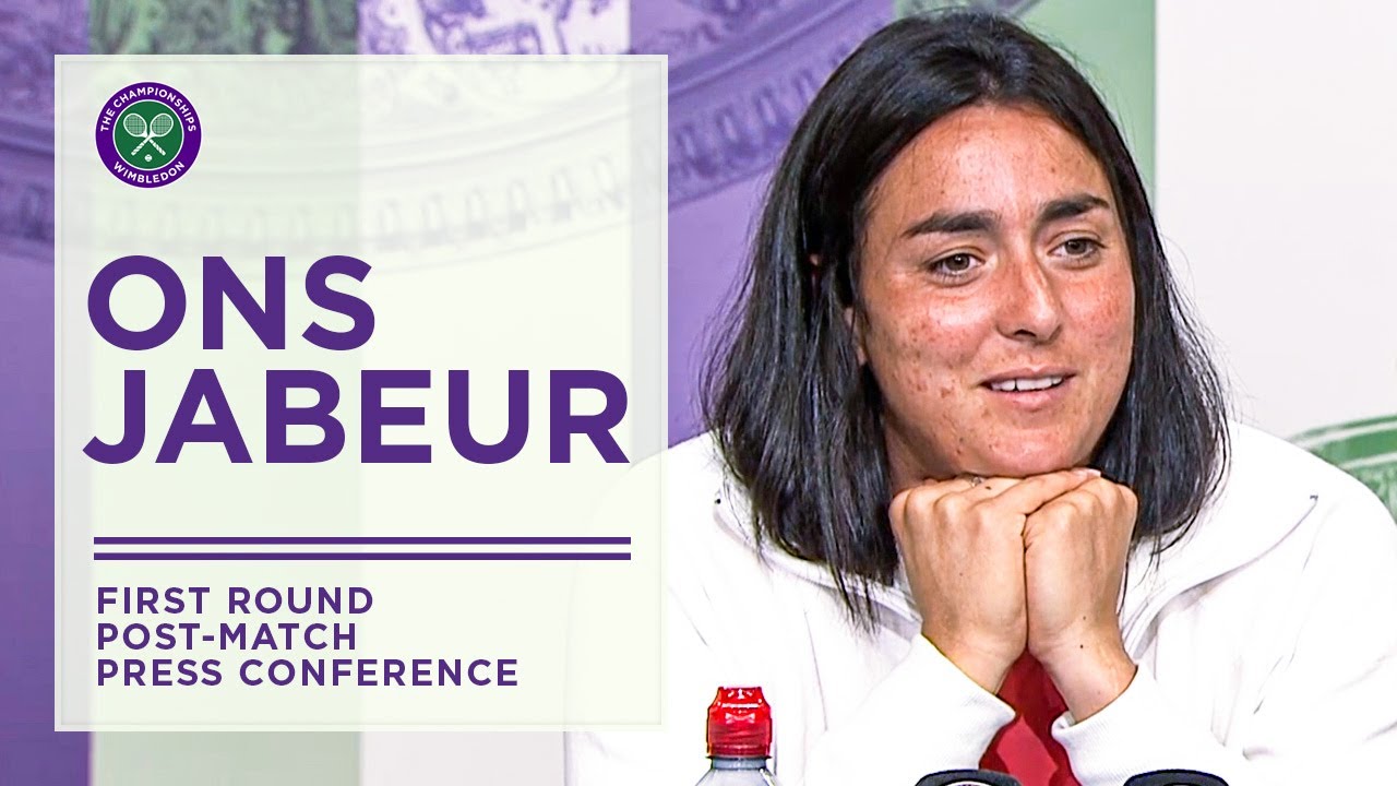 Ons Jabeur First Round Post-Match Press Conference | Wimbledon 2022