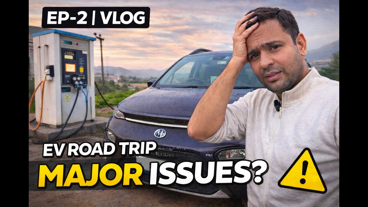 700 KM EV Road Trip EP-2 | Faridabad to Udaipur Real Charging & Range #evaurhum #evroadtrip #evlife