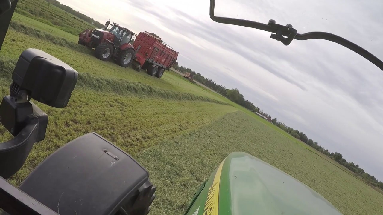 Erster Schnitt 2020| John Deere 6420, Case Puma 220