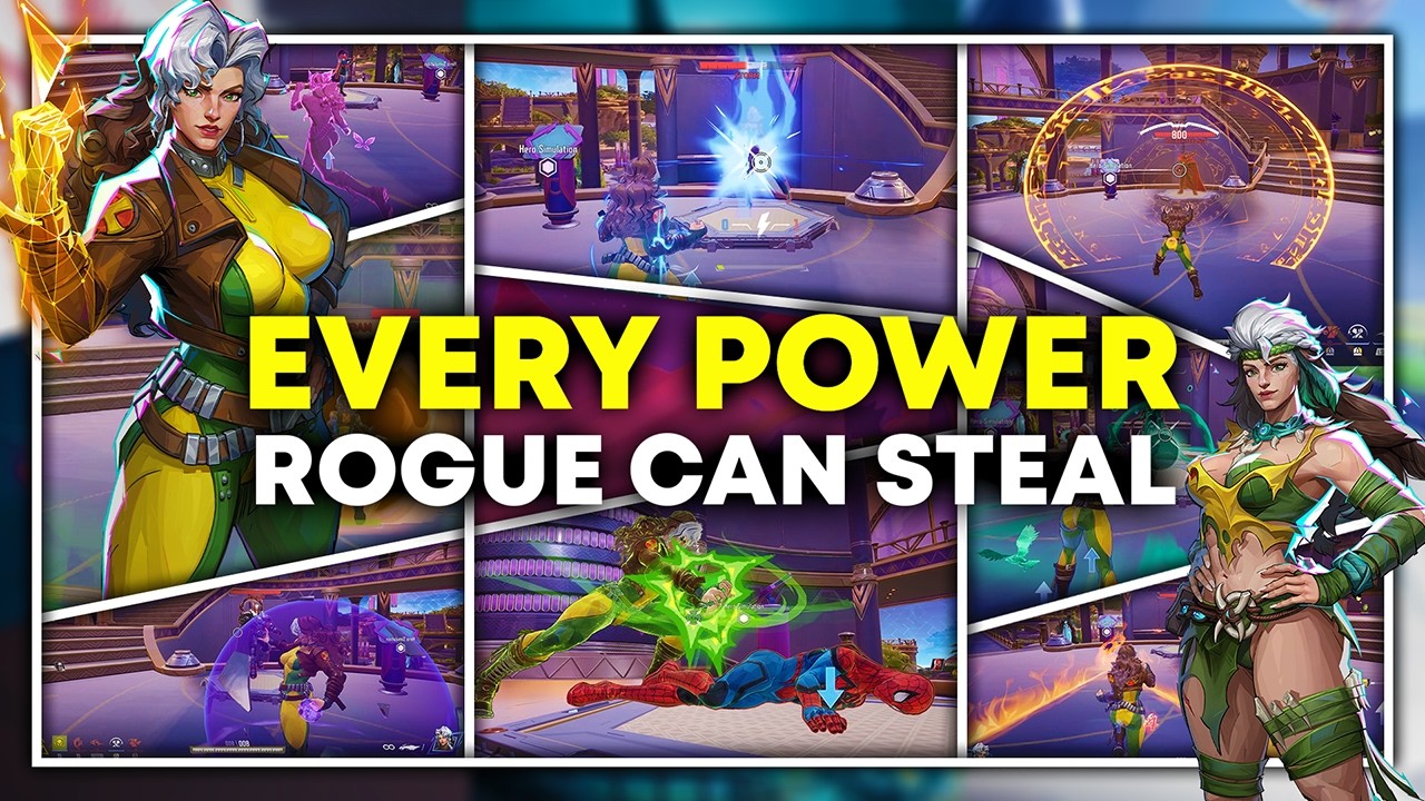 First Look at EVERY Hero Ability Rogue can STEAL in Marvel Rivals | Full Breakdown & Gameplay
