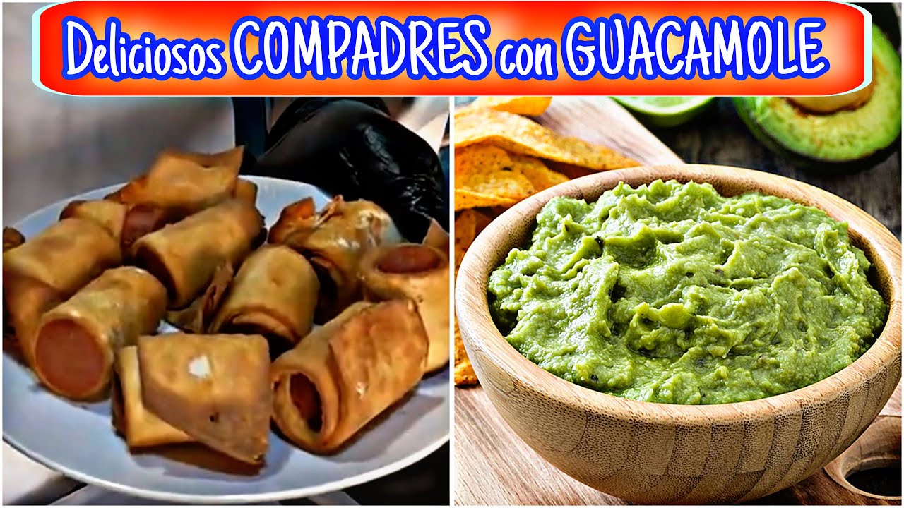 🚨DELICIOSOS COMPADRES CON GUACAMOLE🚨