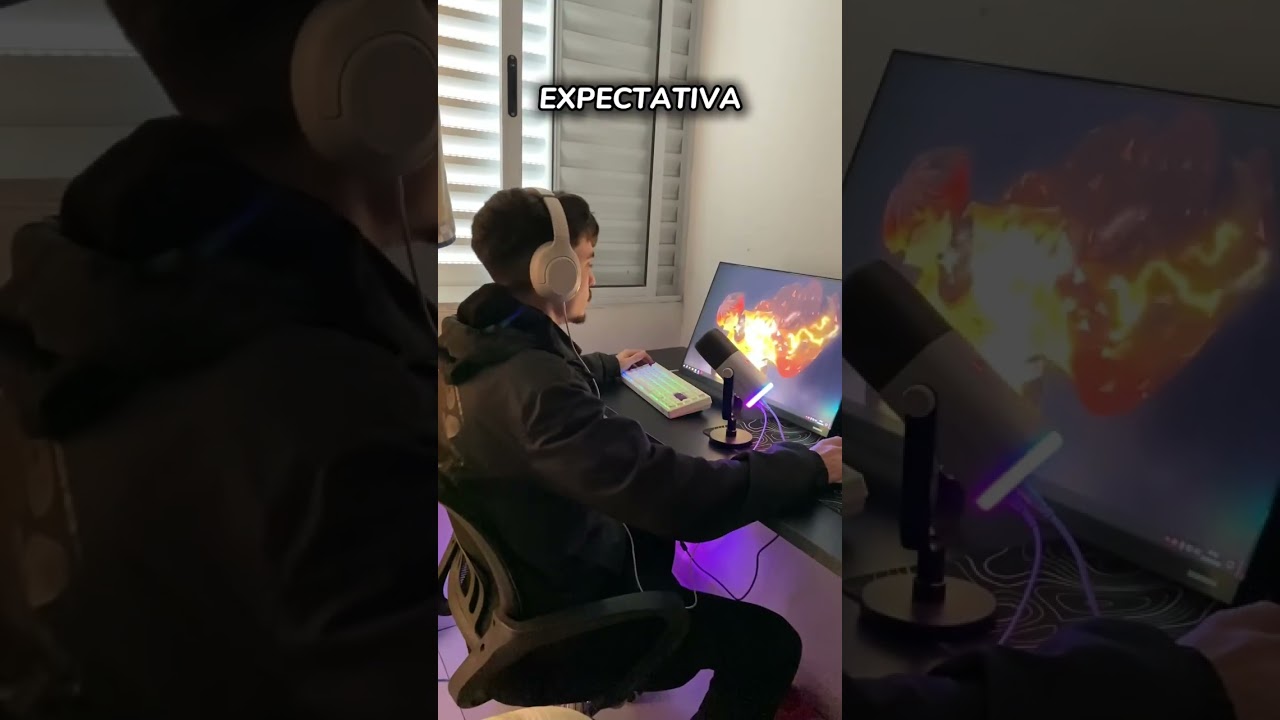Vida de clt &eacute; assim 😂 #gamer #rotina