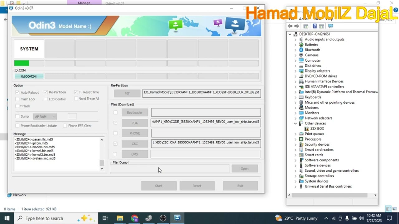 Galaxy Beam i8530 How to install Official Jelly Bean 4.1.2 With Odin 2023