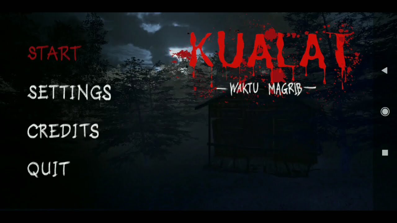 Mencoba Game horor kualat 
