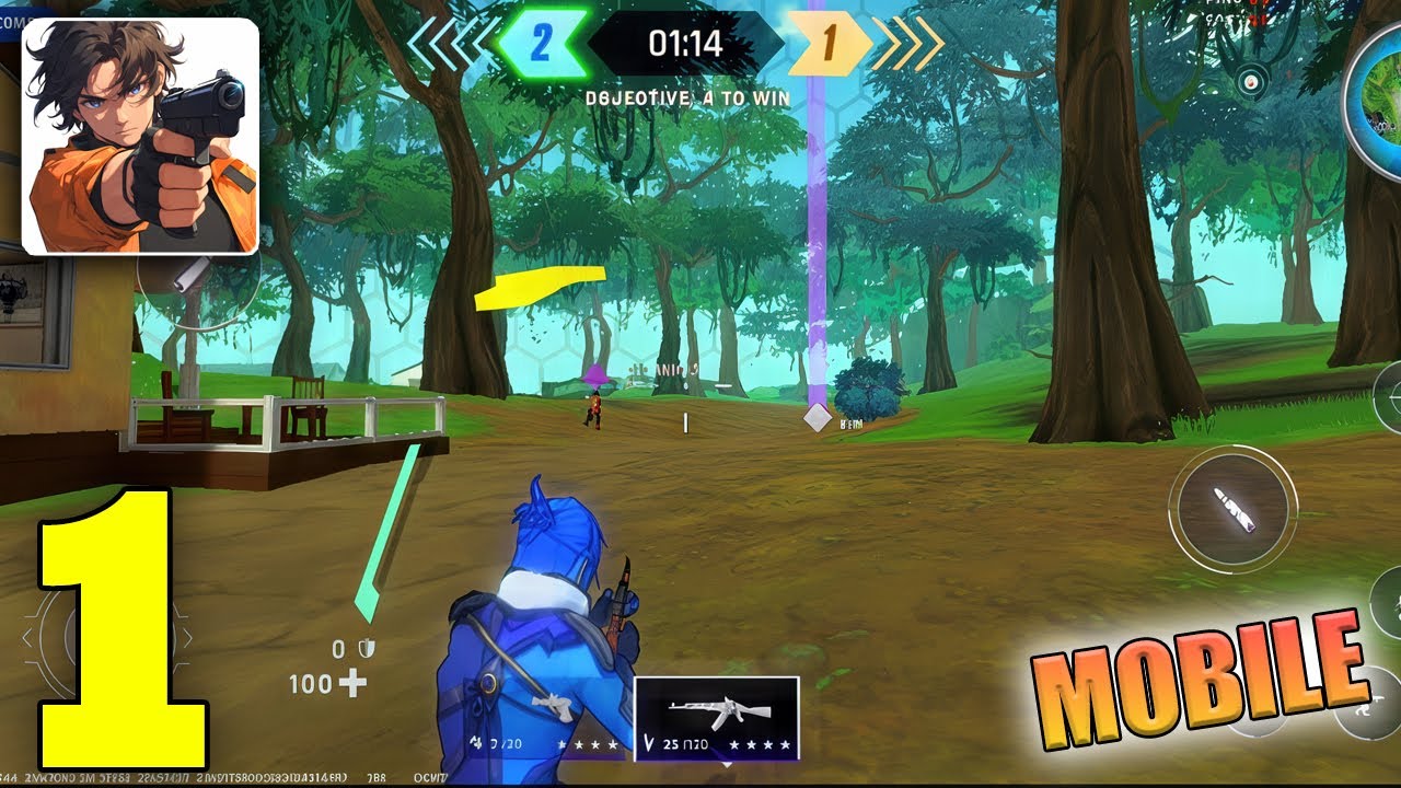 AimLock: Anime Battle Royale Gameplay Walkthrough Part 1 (Android, iOS)