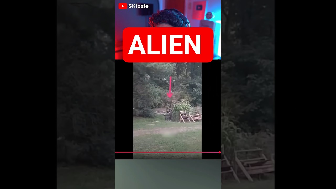 Man records Alien on Camera - UFO Sightings, Scary Videos & Creepy TikToks