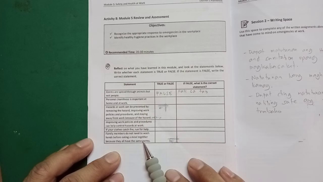 Module 5 Session 2 Activity 8 | Module 5 Review and Assessment