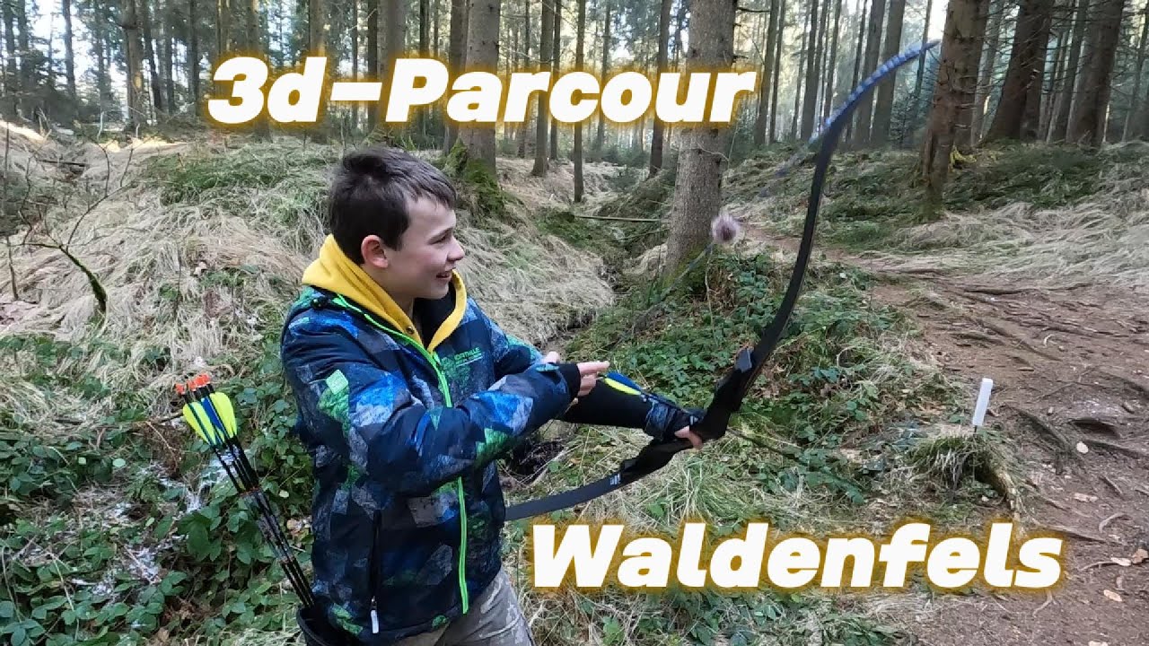 Bogenparcour Waldenfels - Wandern mit Bogenschießen