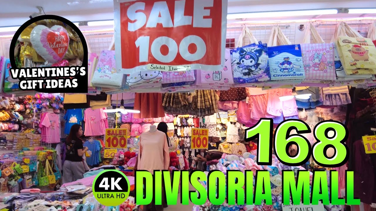 [4K] 168 Shopping Mall 2026 – Cheapest Deals in Divisoria!
