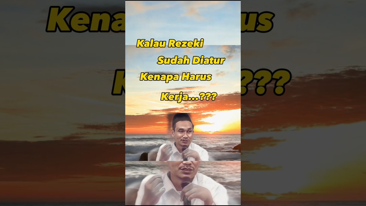 Gus Baha kalau rezeki sudah diatur kenapa harus kerja? 🤔?! #shorts #ngajigusbaha
