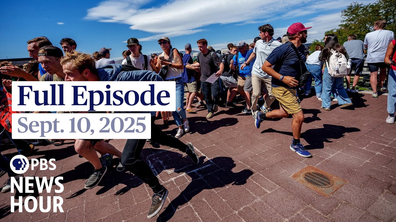 PBS News Hour full episode, Sept. 10, 2025