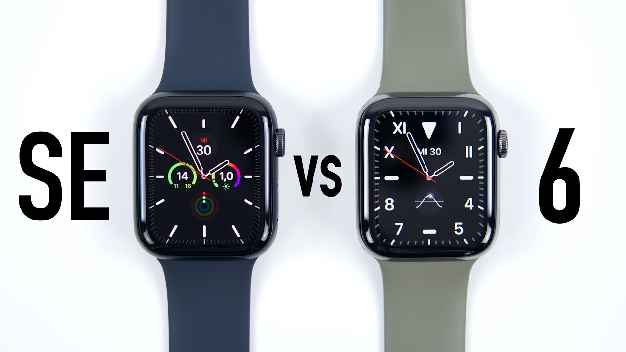 Apple Watch SE vs Series 6 Vergleich | Das sind die Unterschiede!