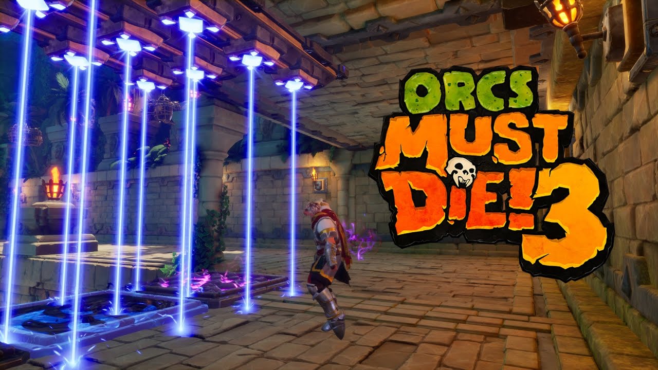 Orcs Must Die 3: Drastic Steps - Aqueducts - War Mage - 5 Skulls