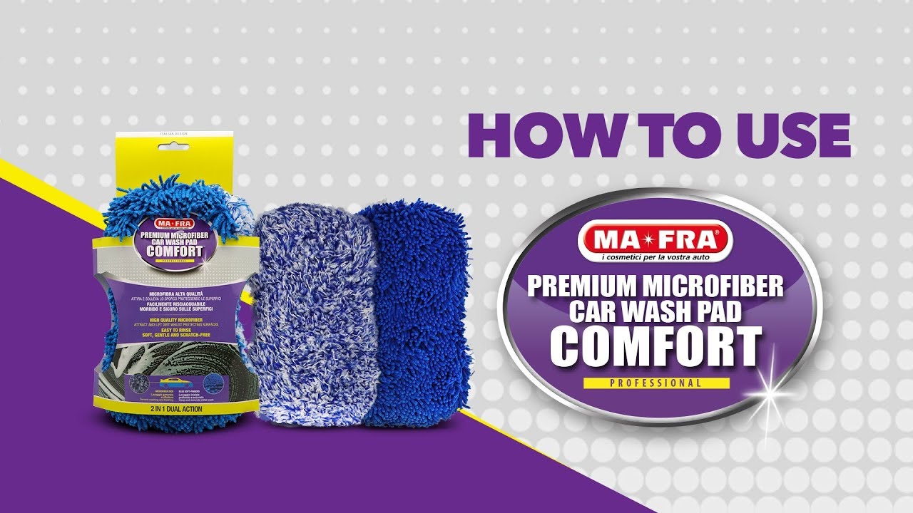 How to use the Comfort Car Wash Pad - Tips and Tricks by Mafra