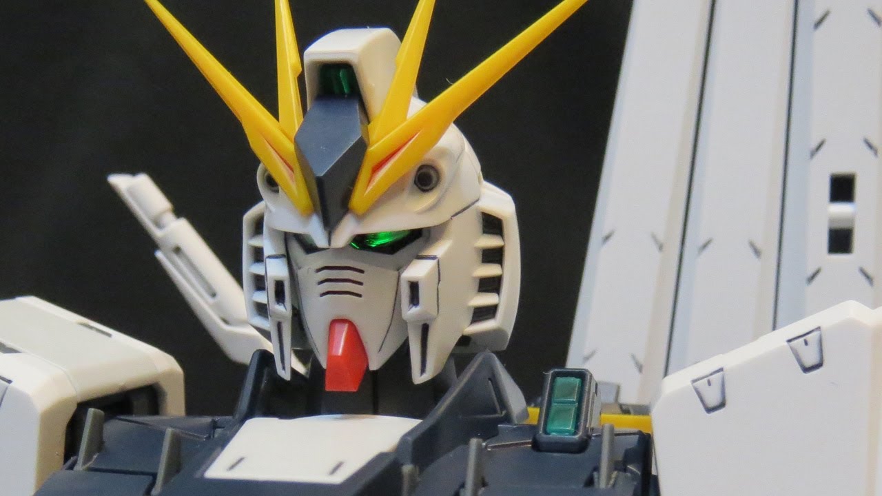 MG Nu Gundam Ver.Ka (Part 2: Unbox) Char's Counterattack Amuro Ray Gunpla review ガンプラ