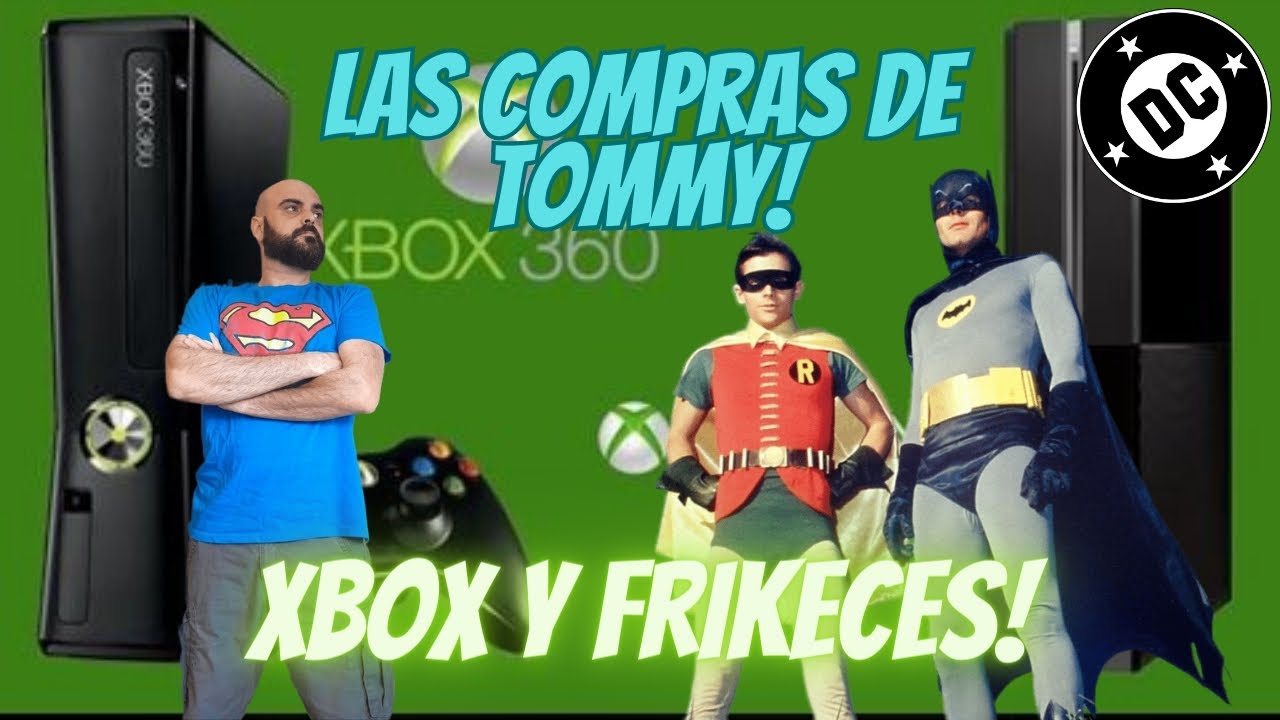 LAS COMPRAS DE TOMMY! - XBOX Y FRIKECES!
