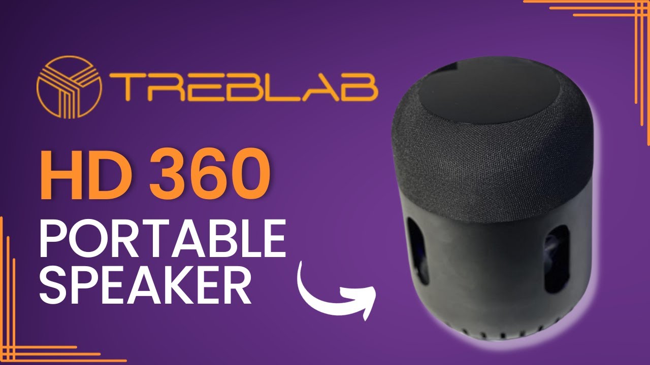 Treblab HD360 Portable Speaker