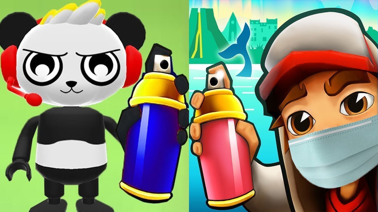 Subway Surfers Iceland 2020 JAKE Dark vs COMBO PANDA Tag with Ryan Gameplay HD
