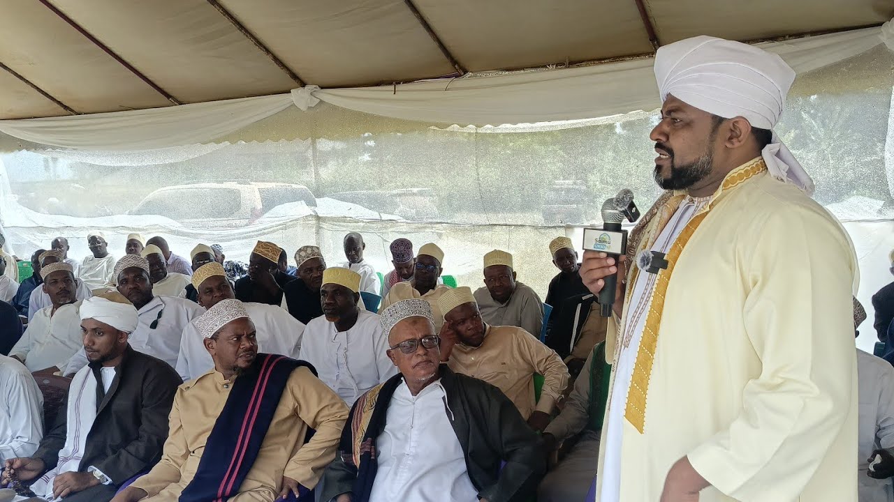 SHEKH ALHATIMY, ATAMBA SISI WATU WA TWARIQA NDIO WENYE AKHLAK  WATU WA SUNNA, ELIMU YETU YA SANADI. 
