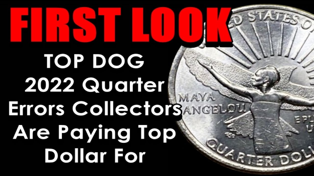 🚀💰HIGHLY DESIRED 2022 Maya Angelou Quarter Errors Collectors Are Paying Top Dollar For!