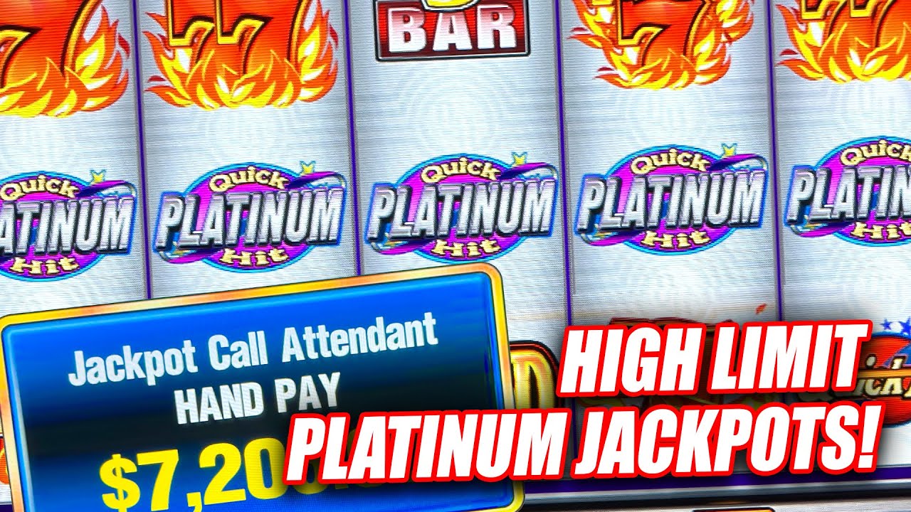 SHOCKING BIG JACKPOT ON QUICK HIT PLATINUM JACKPOTS ON HIGH LIMIT SLOT MACHINE ➜ BIG WINNER!