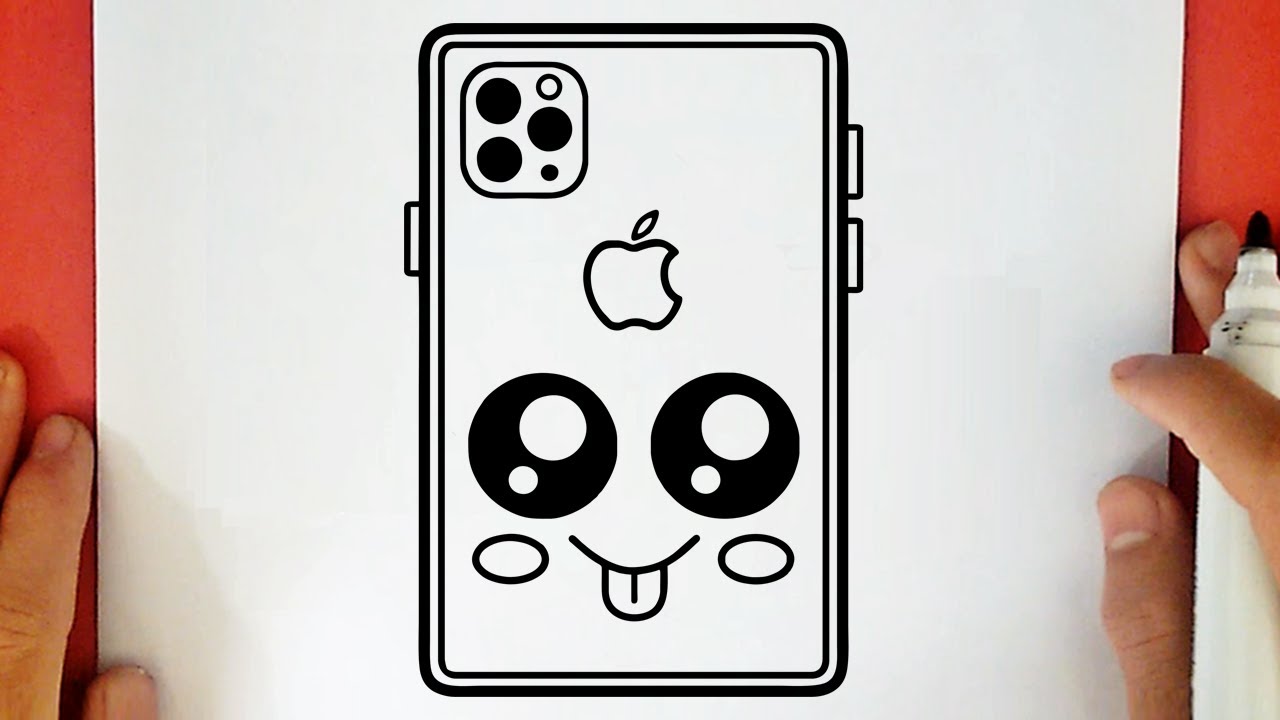 COME DISEGNARE UN IPHONE KAWAII