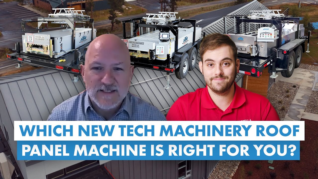 Кровельные панели New Tech Machinery: SSR™ против SSH™ против SSQ II™