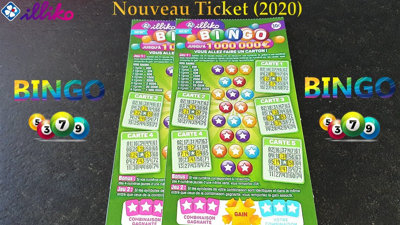 Grattage du ticket 