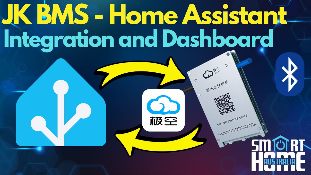 🛠️Системы управления батареями JK легко интегрируются в Home Assistant 🛠️