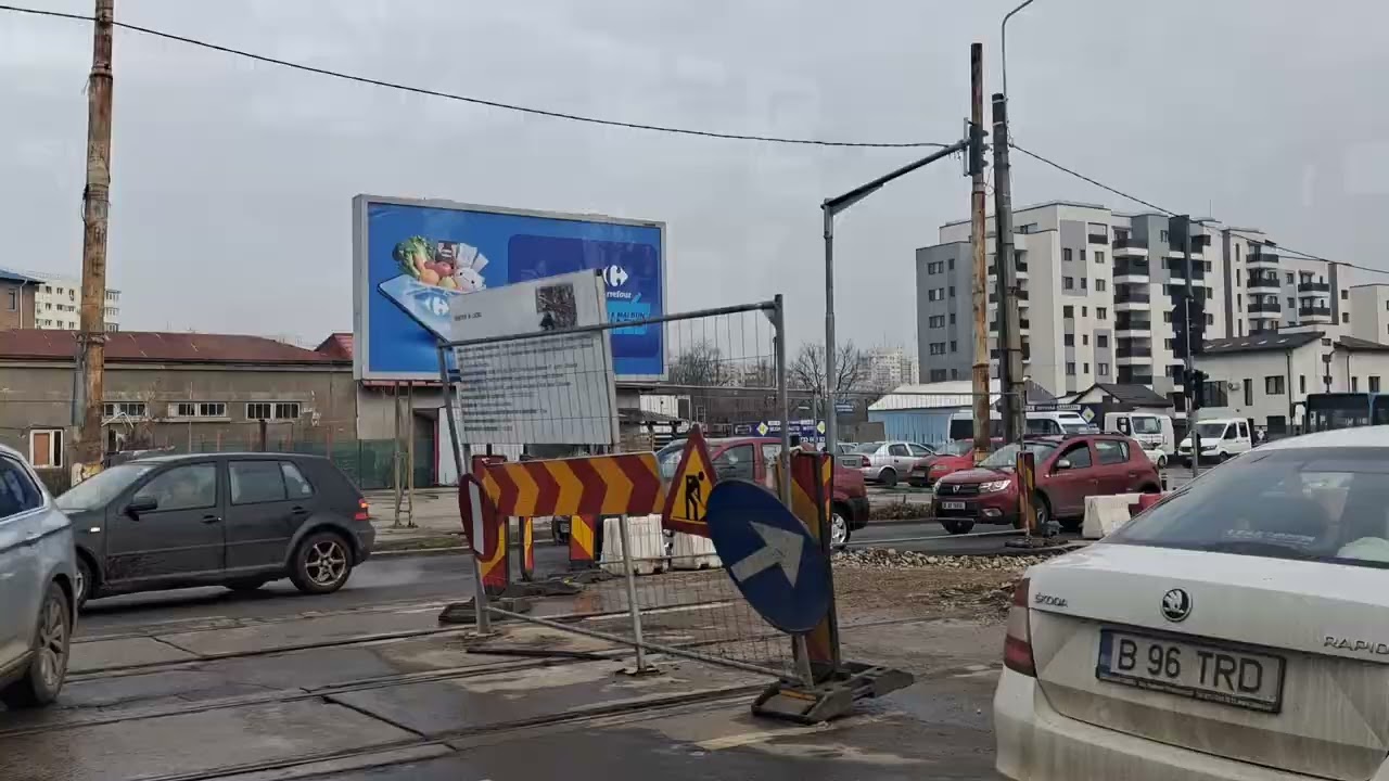 Stadiul lucrărilor de modernizare a liniei de tramvai de pe Bd. Basarabia Lotul9