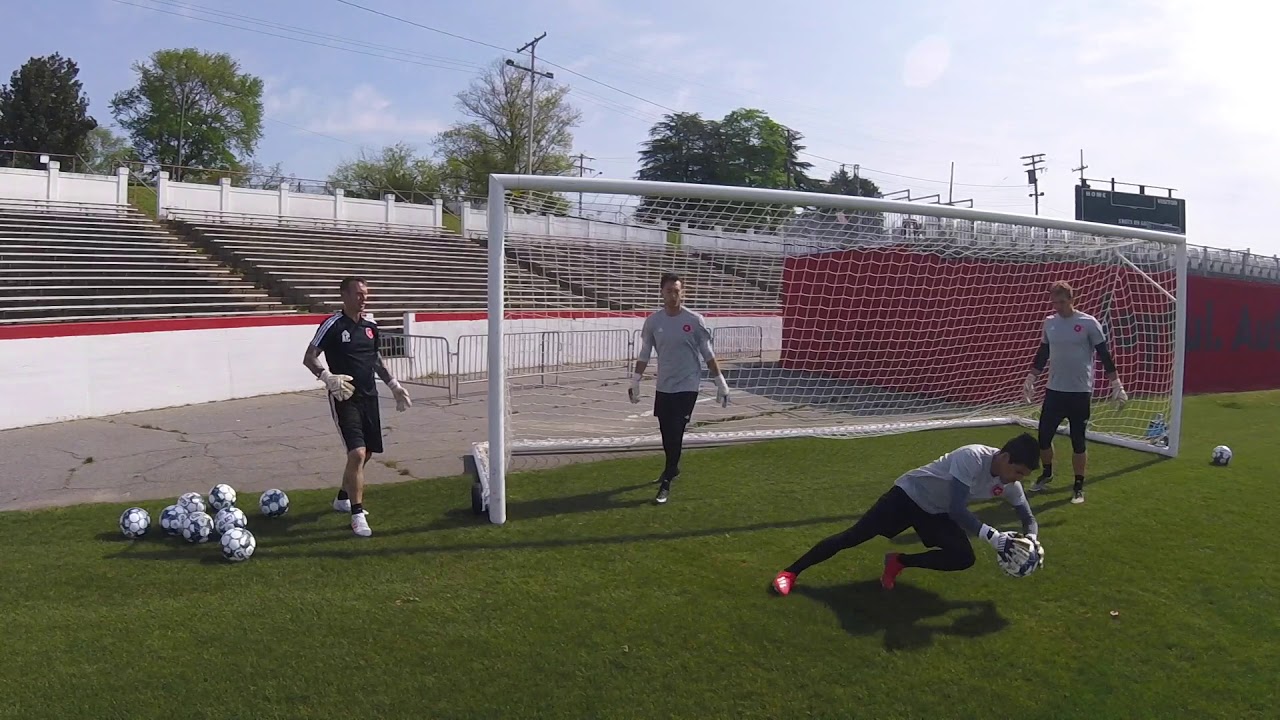 Fantastic Pro Goalkeeper Cutback and Shot Stopping Session