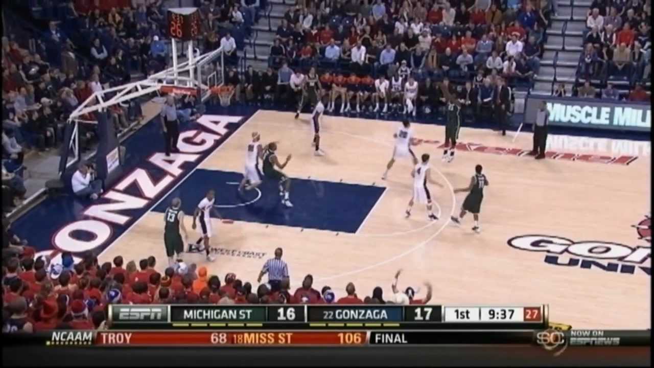 [12.10.11] Draymond Green - 34 Points Vs Gonzaga (Complete Highlights)