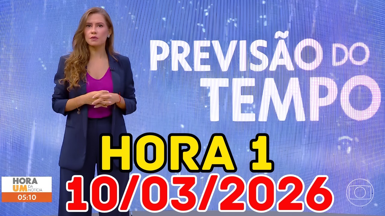 ALERTA DE 80MM: Temporais atingem todas as regi&otilde;es do pa&iacute;s hoje | Previs&atilde;o do Tempo Hora 1 10/03