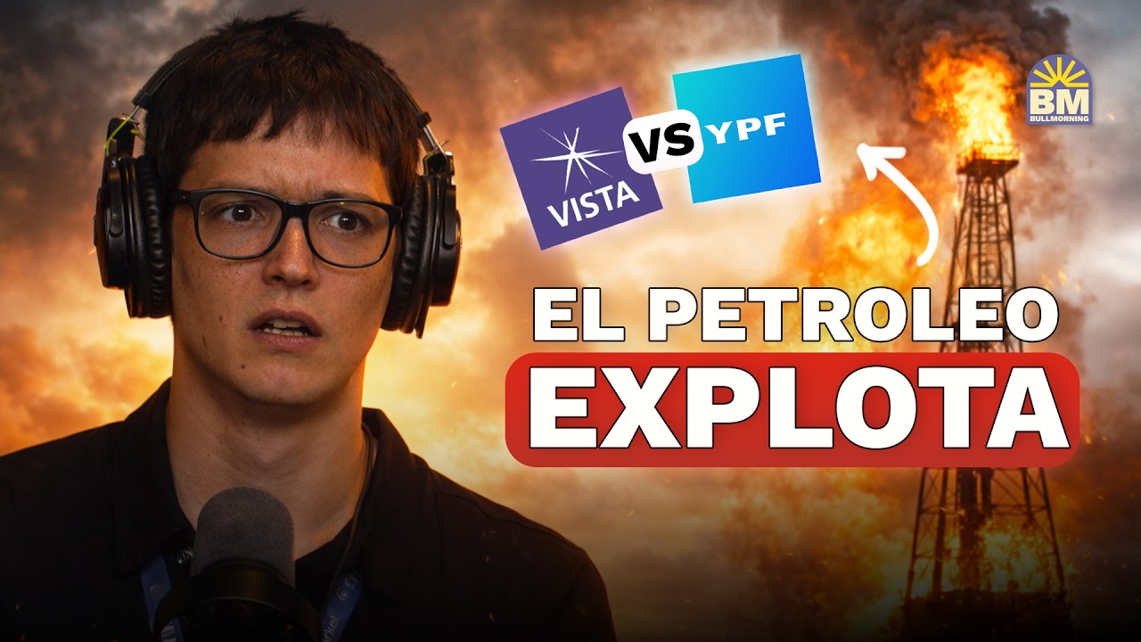 🛢️ ¡El PETRÓLEO a Punto de EXPLOTAR! ¿Vista o YPF para tu Cartera de Inversión? 🔥 | #BullMorning