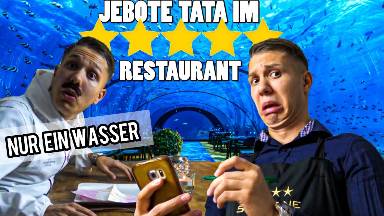 Ausl&auml;nder im 5 Sterne⭐  Restaurant 😂  in London | Jebote Marko