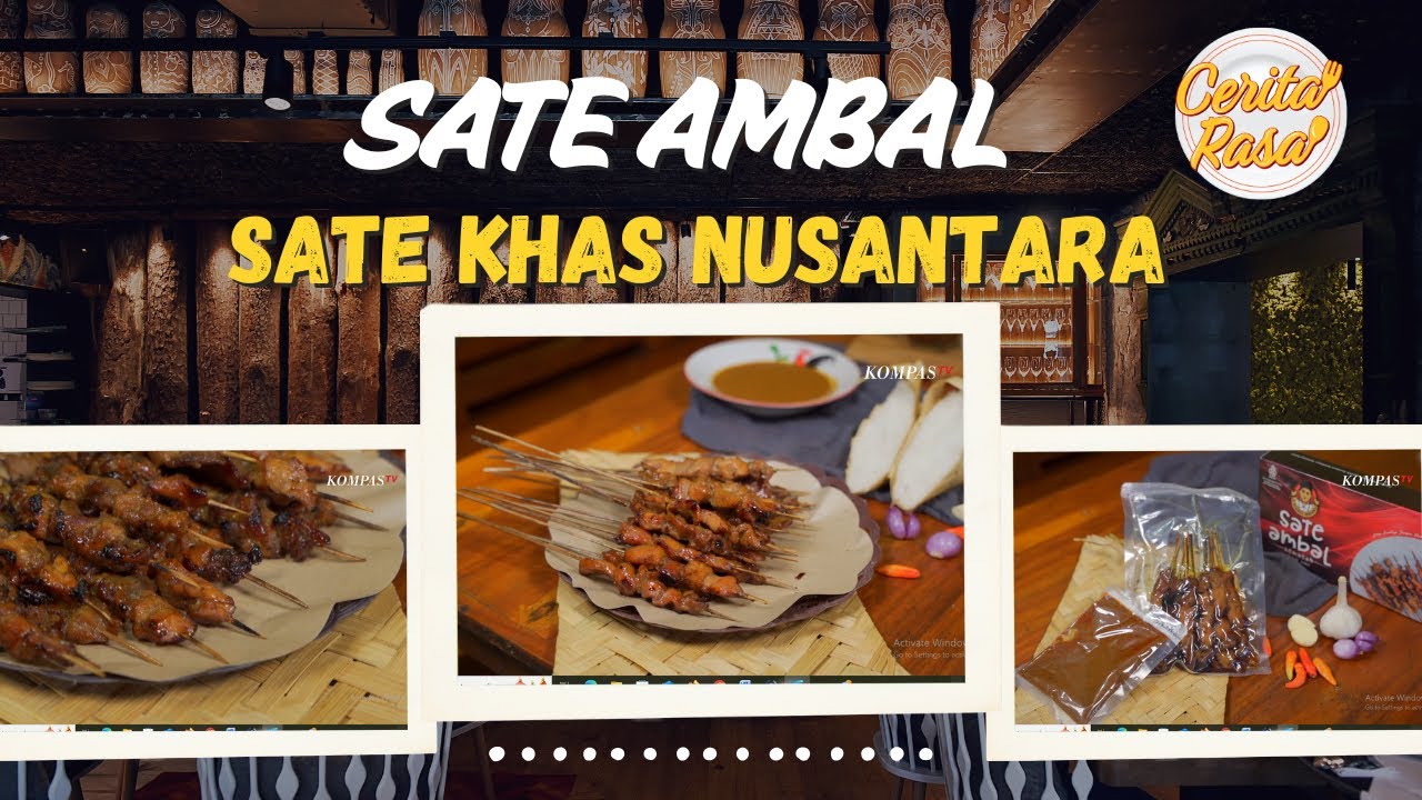 SATE AMBAL SATE KHAS NUSANTARA