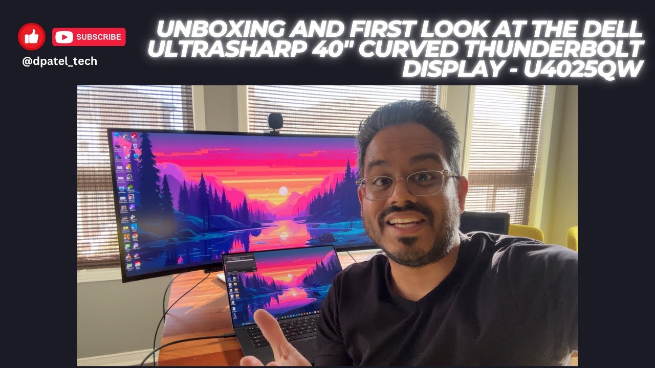 Unboxing and first look at the Dell UltraSharp 40